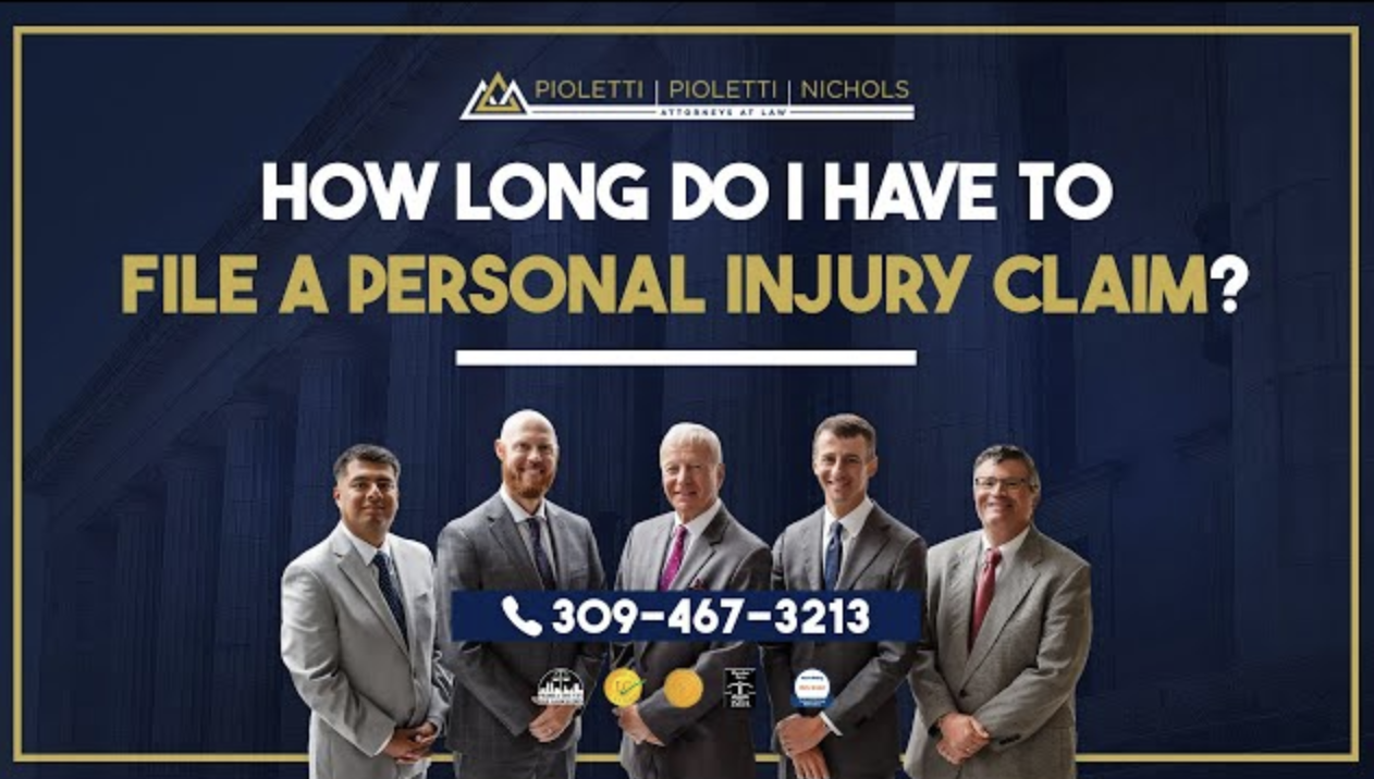 How long do I have to file a personal injury claim? – Pioletti Pioletti & Nichols